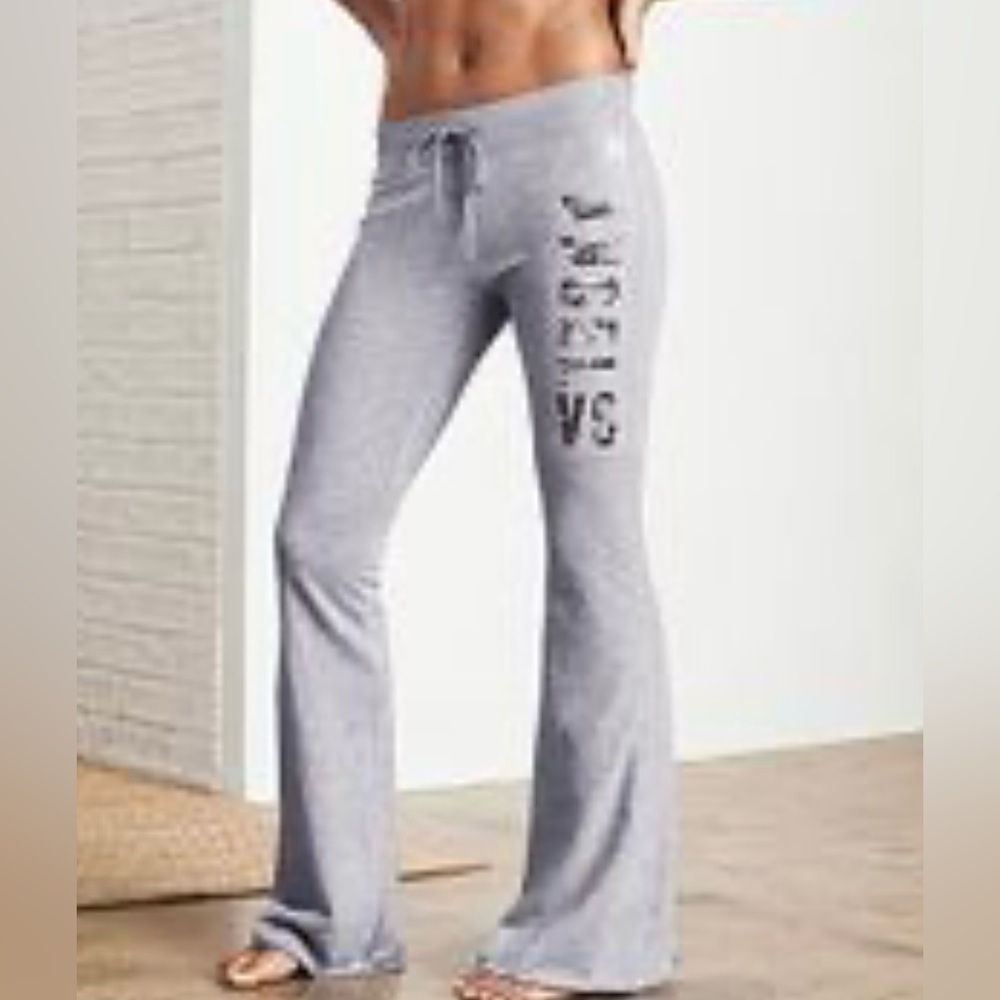 VS. PINK bling flared sweatpants X-small NWOT